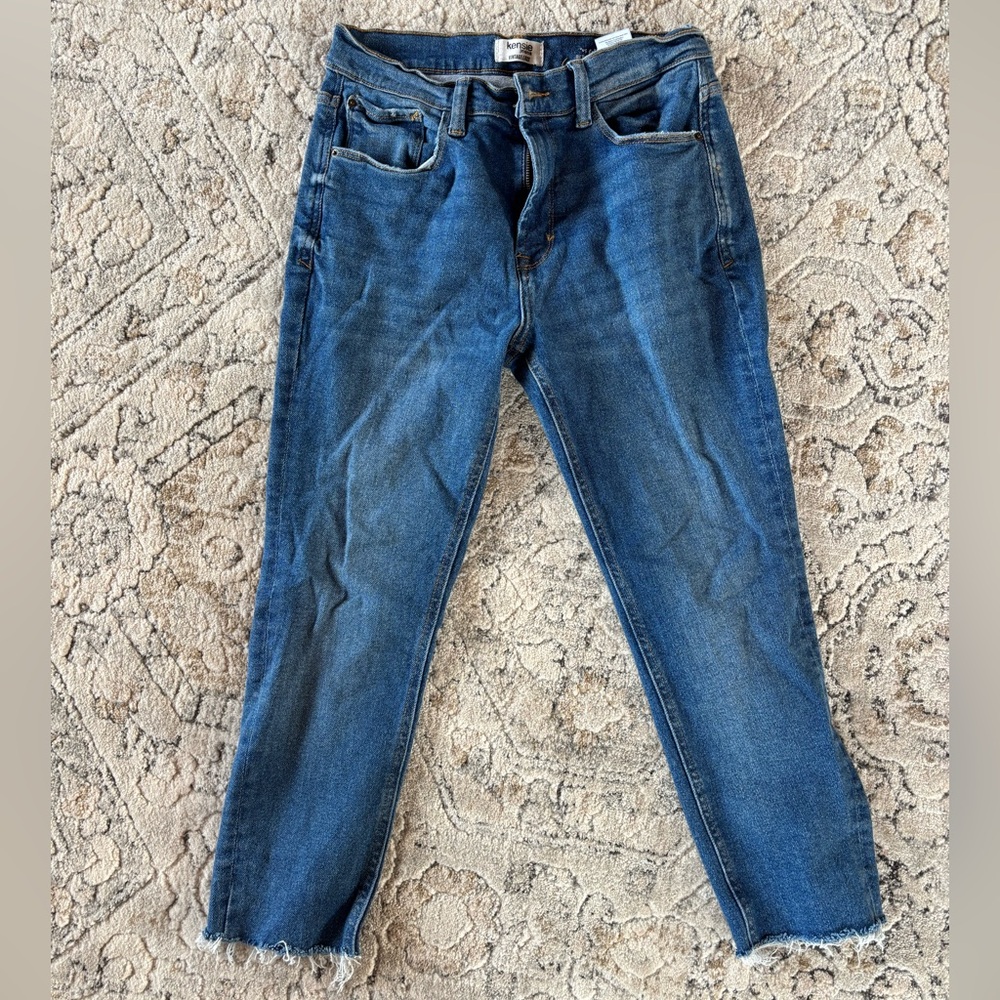 Kensie Blue Ankle Jeans